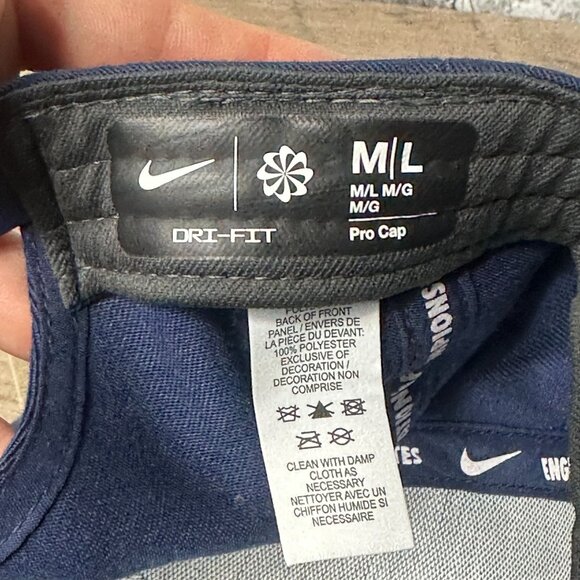 NWT Nike Men's Retro Pro Performance Snapback Hat Size M/L (Navy) HF7482-410 - Picture 11 of 15